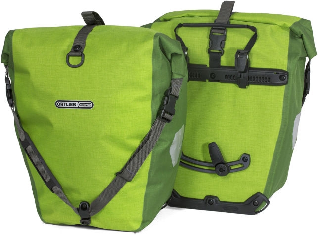 ortlieb back roller plus panniers panniers lime moss 2015 of5201