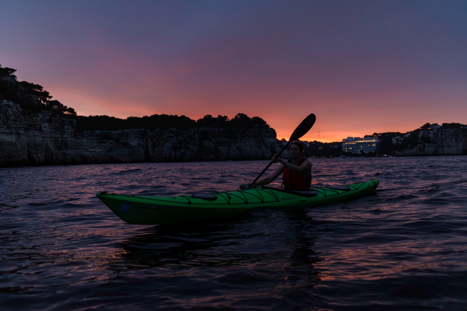 kayaking-menorca