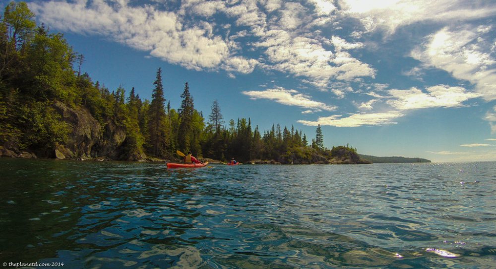 Slate Islands kayaking