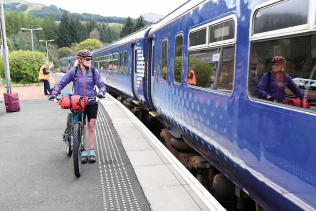 Taking advantage of the Scottish rail network ©Paul Chappells.jpg