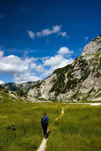 Walking-in-the-Julian-Alps