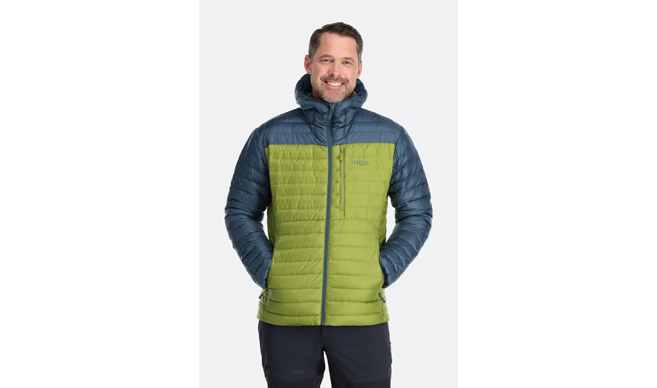 Rab Microlight Alpine down jacket
