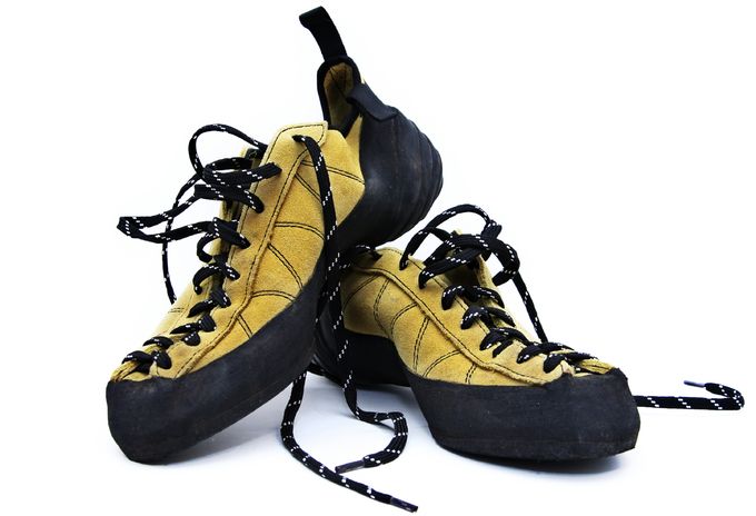Rock climbing shoes