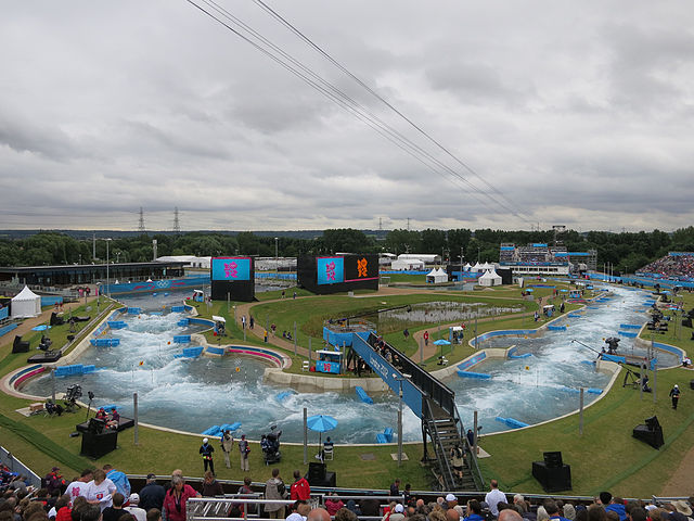 Lee Valley White Water Centre - white water rafting in the UK