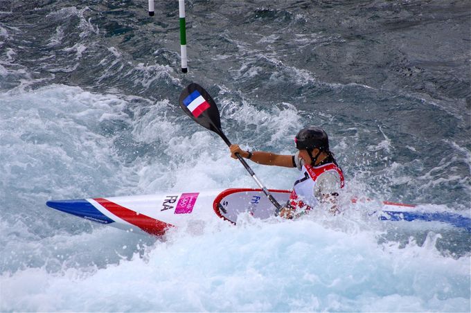 Slalom Kayaking in the Olympics Emile Fer competes for France