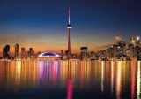 toronto skyline at night web