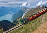 lake brienz scenery train