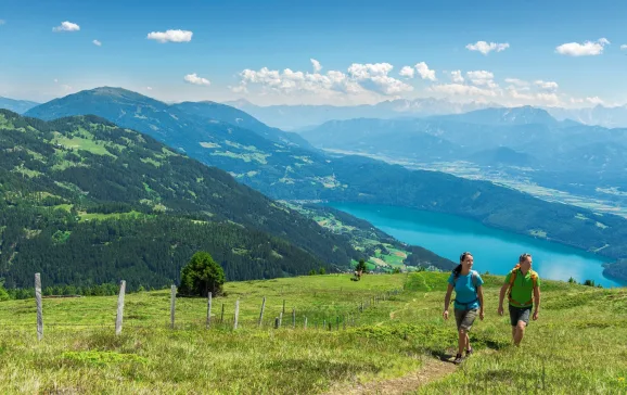 E12 Alpe Adria Trail Carinthia Austria  Tschierweger Nock