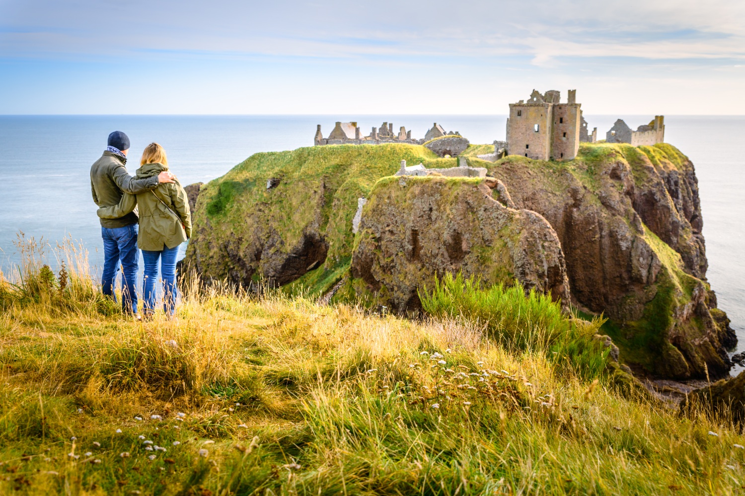 dunnottar castle aberdeenshire scotland credit visitaberdeen