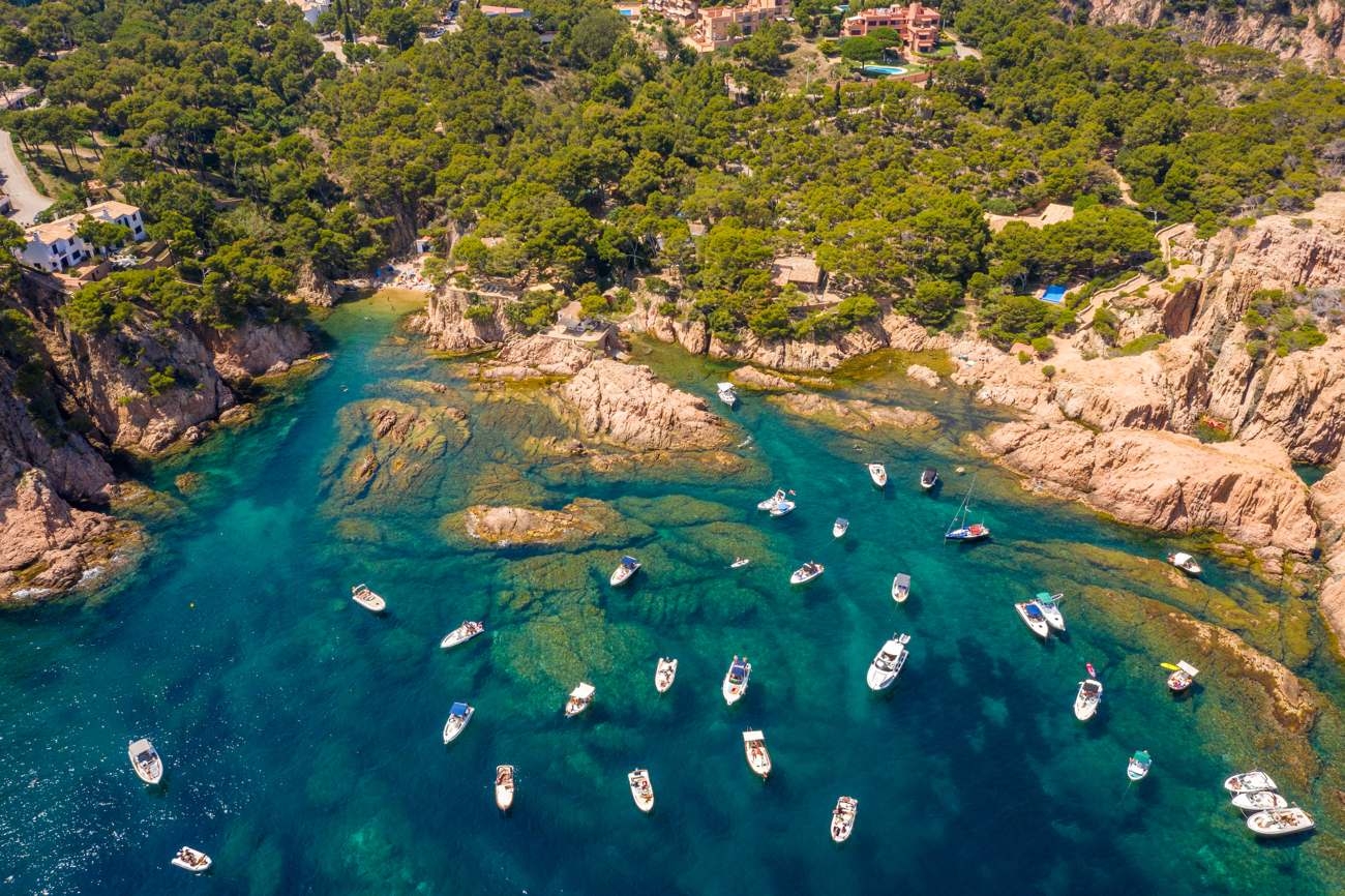xelida beach begur catalonia