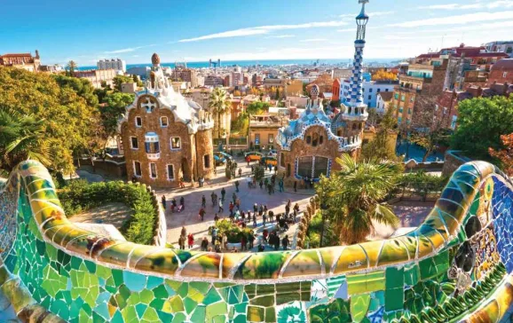 parc guell protected landscapes