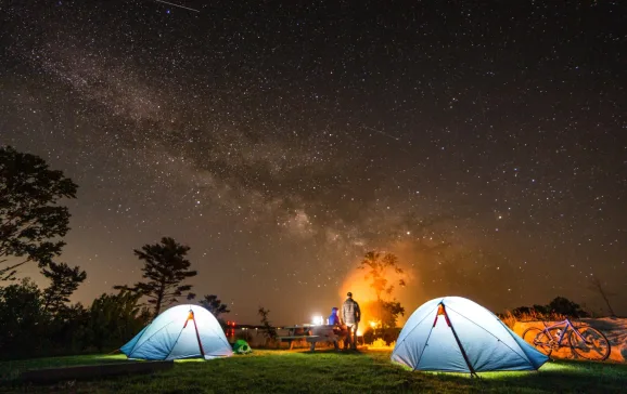 camping at graves island south shore nova scotia canada credit nova scotia tourism