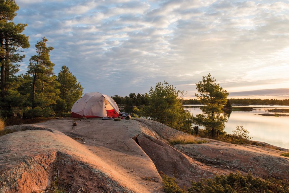 Stunning camping Georgian Bay Credit Dan Wildey_web.jpg