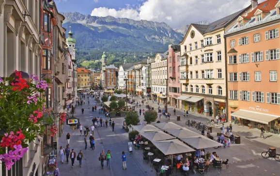Maria Theresien Street Innsbruck Austria CREDIT Innsbruck Tourism Christof Lackner