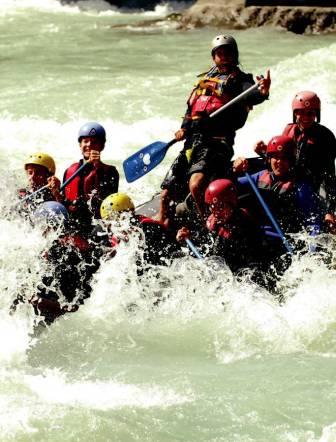 Tirol mountain highs white water