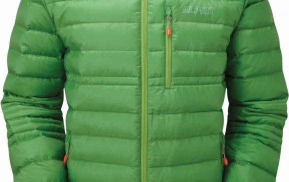 alpkit mens filoment jacket green yellow