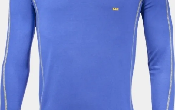 bam contrast stitch baselayer