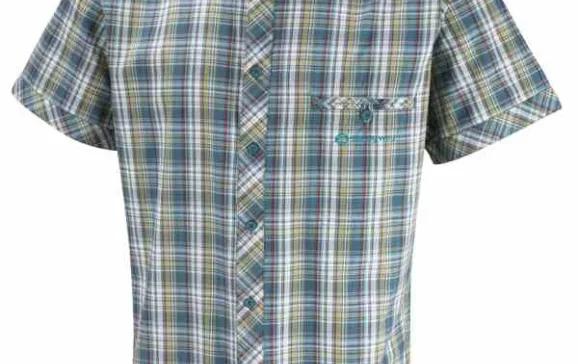 sprayway loki shirt atlantic blue check