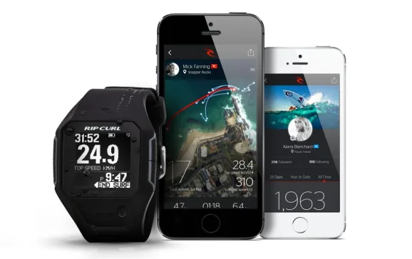 ripcurl search watchapp2 black