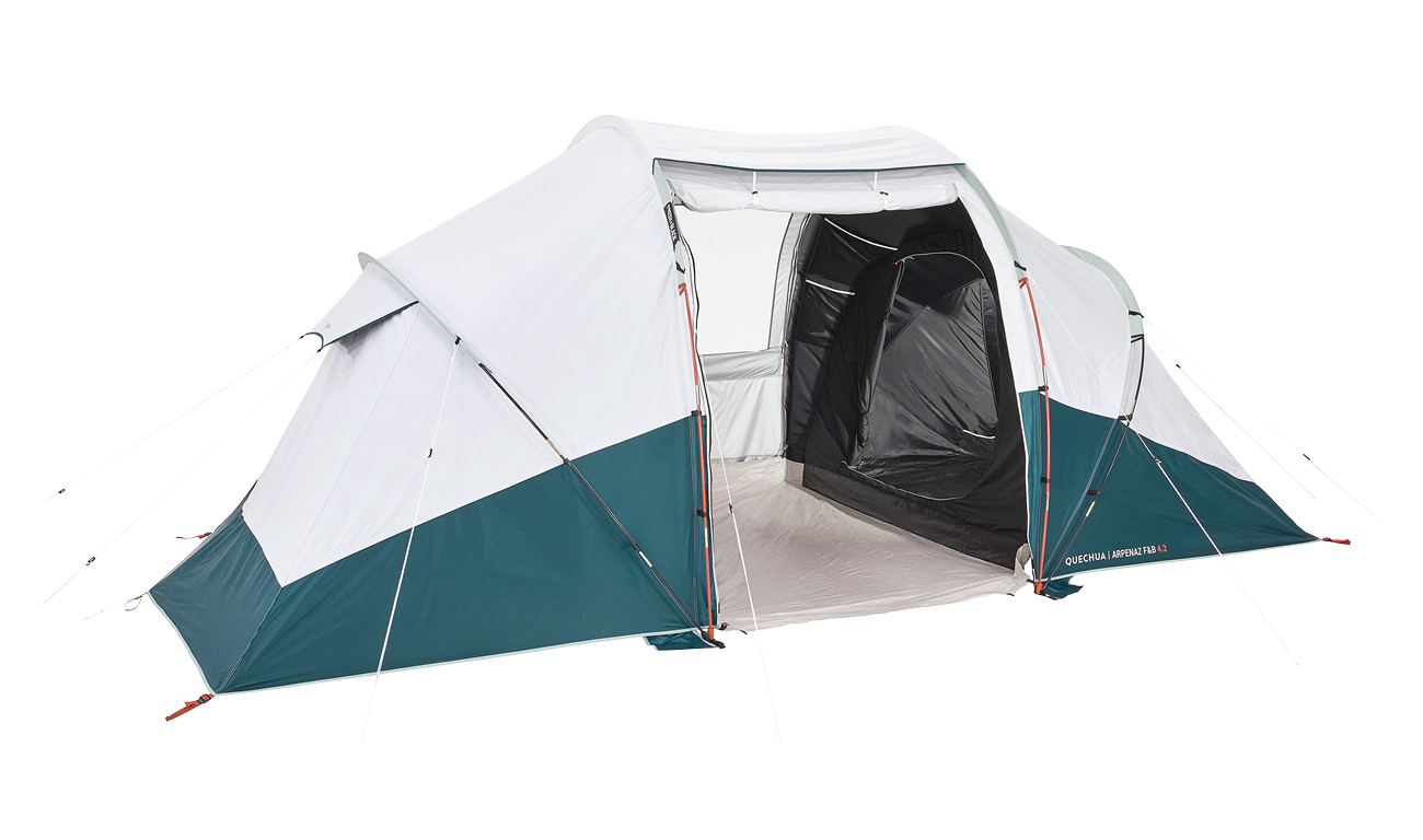 Onregelmatigheden Bijdrage Een hekel hebben aan Quechua Arpenaz 4.2 Fresh and Black Tent review - Active-Traveller