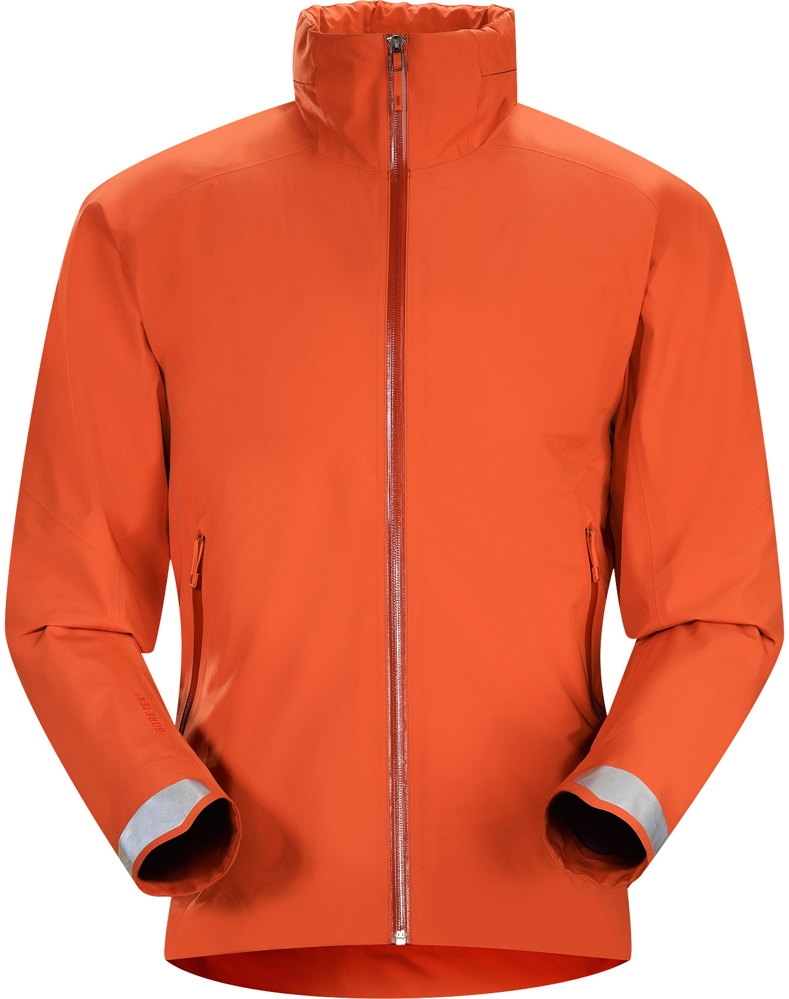 arcteryx a2b commuter hardshell jacket rojo