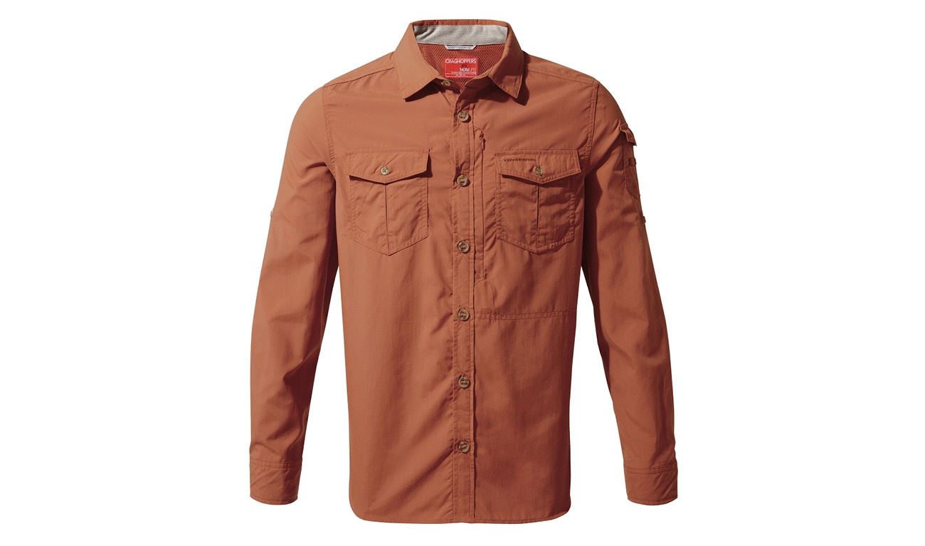 craghoppers nosilife adventure ii long sleeved shirt web