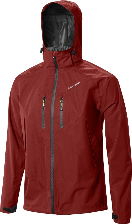 five40 waterproof jacket f burgundy