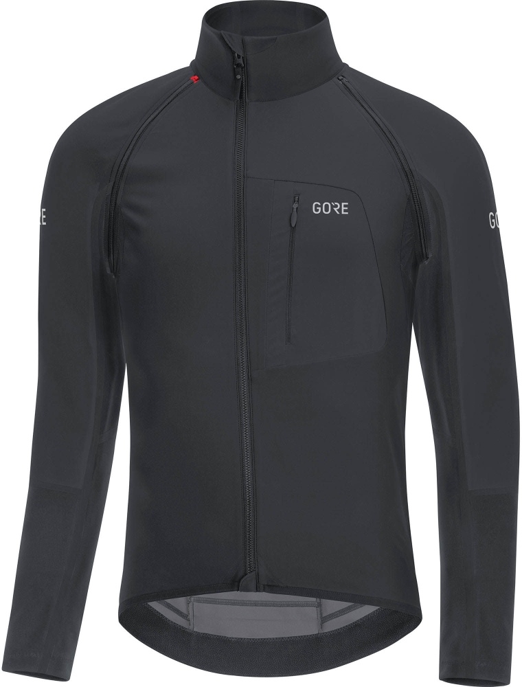 gore weargore c7 windstopper pro zip off jersey