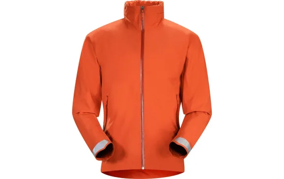 arcteryx a2b commuter hardshell jacket rojo