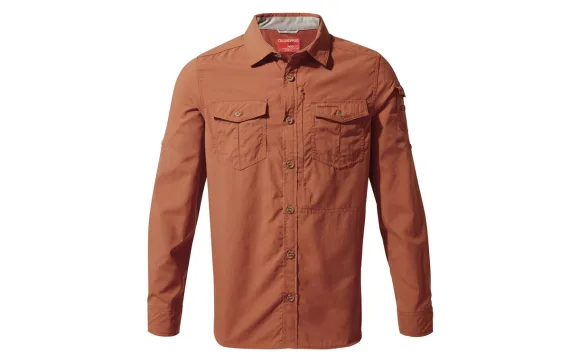 craghoppers nosilife adventure ii long sleeved shirt web