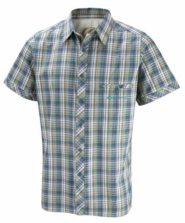 sprayway loki shirt atlantic blue check