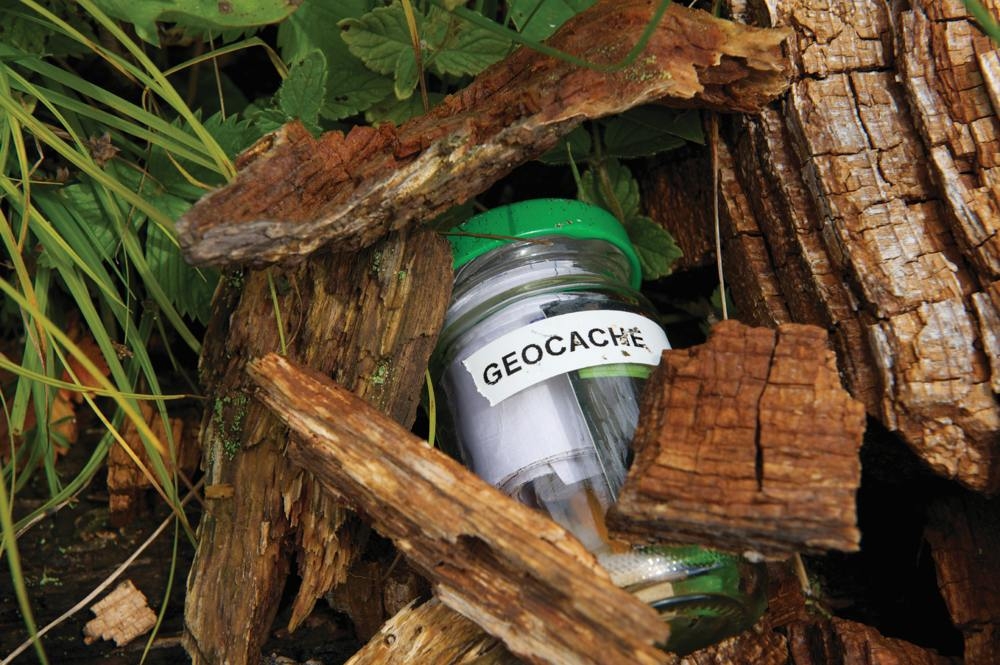 geocache hidden