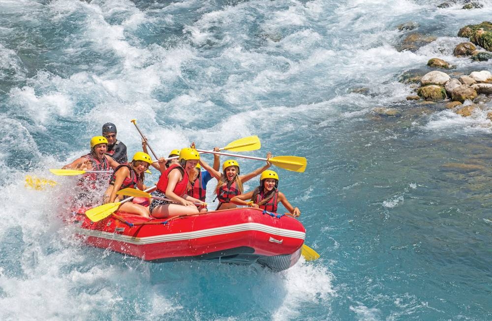 white water rafting