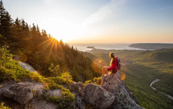 cape breton highlands national park hiking nova scotia canada