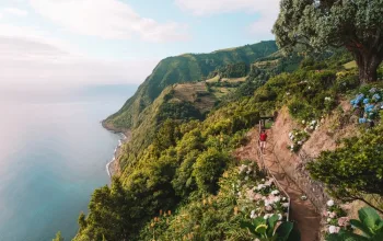 hiking on the coast in the azores credit manuel pereira