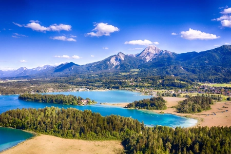 carinthia austria lake faak mittagskogel