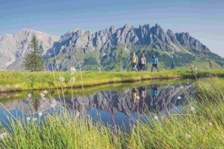 hiking high in salzburgerland edit