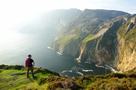 slieve league irelands highest sea cliffs located in south west donegal