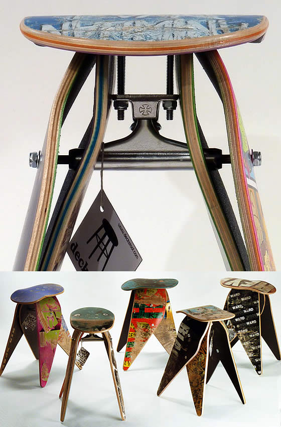 More skateboard stools