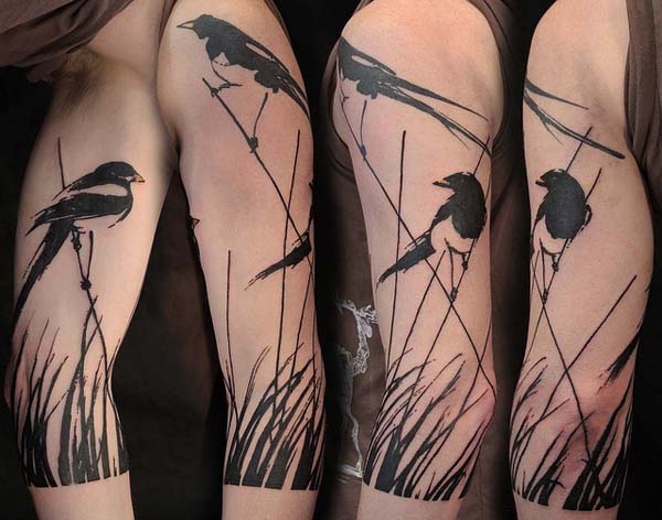 Awesome Bird Tattoo 2