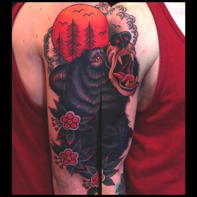 Black Bear Tattoo