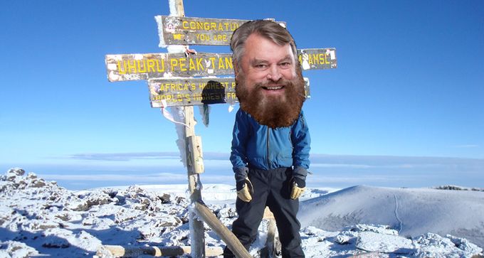 Brian Blessed Mountains