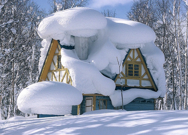 Cabin House Snow Home Photo YamatimeCabin House Snow Home Photo Yamatime
