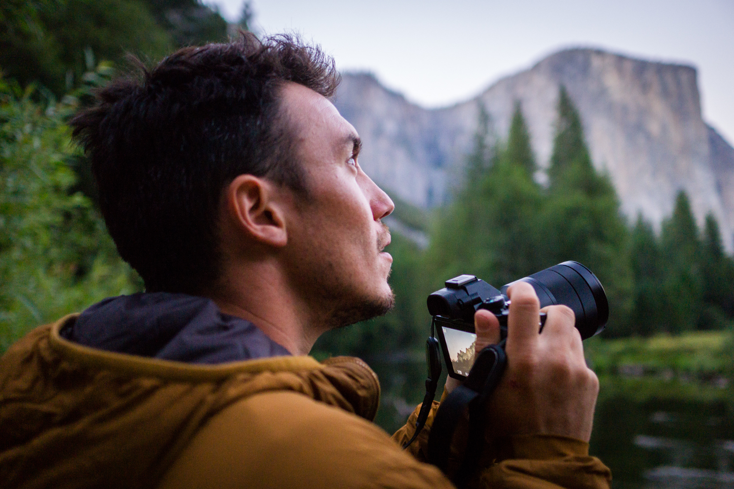 Chris Burkard on a summer Yosemite trip. Credit: Chris Burkard 