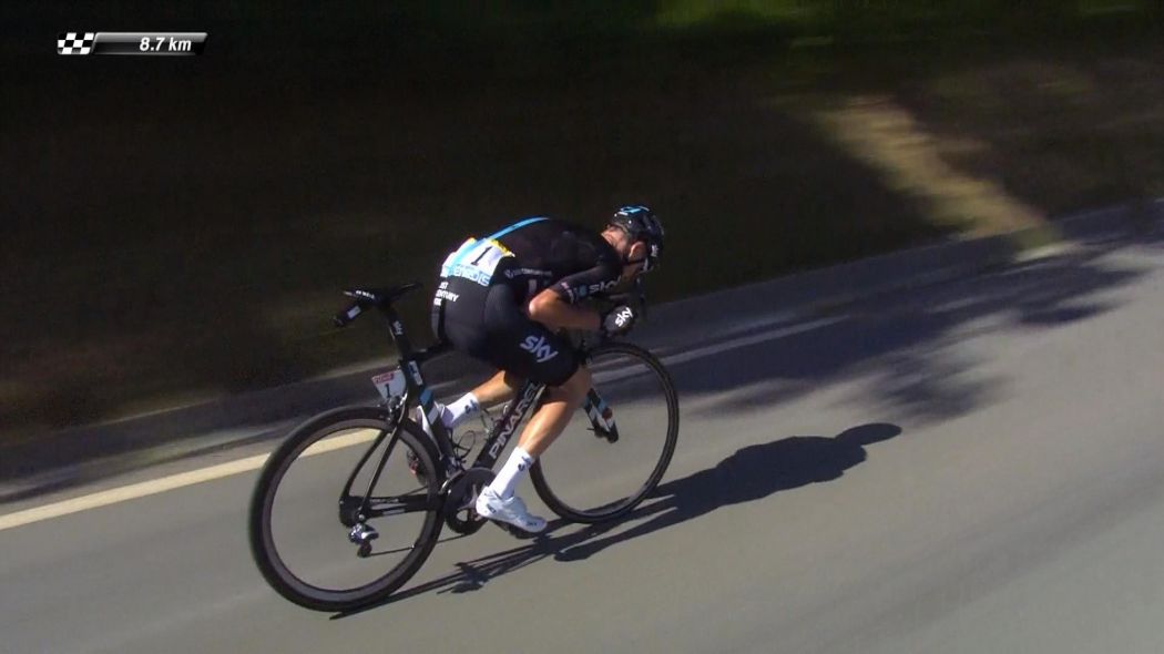 Chris Froome top speed tour de france