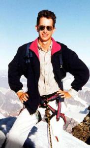 David Sharp in happier times