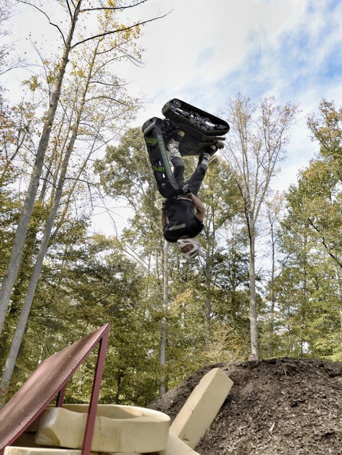 DTV Shredder Travis backflip