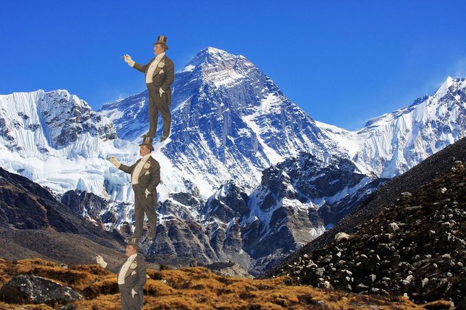 Everest British Man Nepal