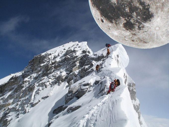 Mount Everest Moon
