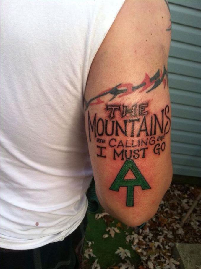 Hiking Tattoo